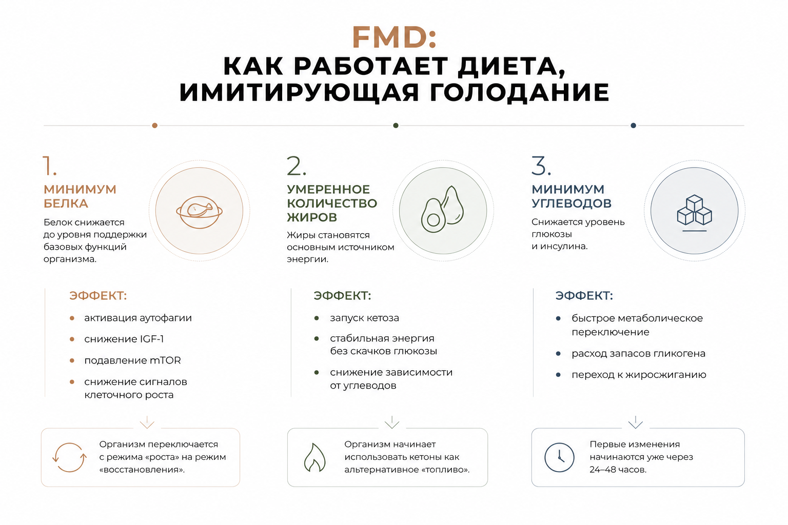 «Диета долголетия»: как работает FMD и что говорит наука
